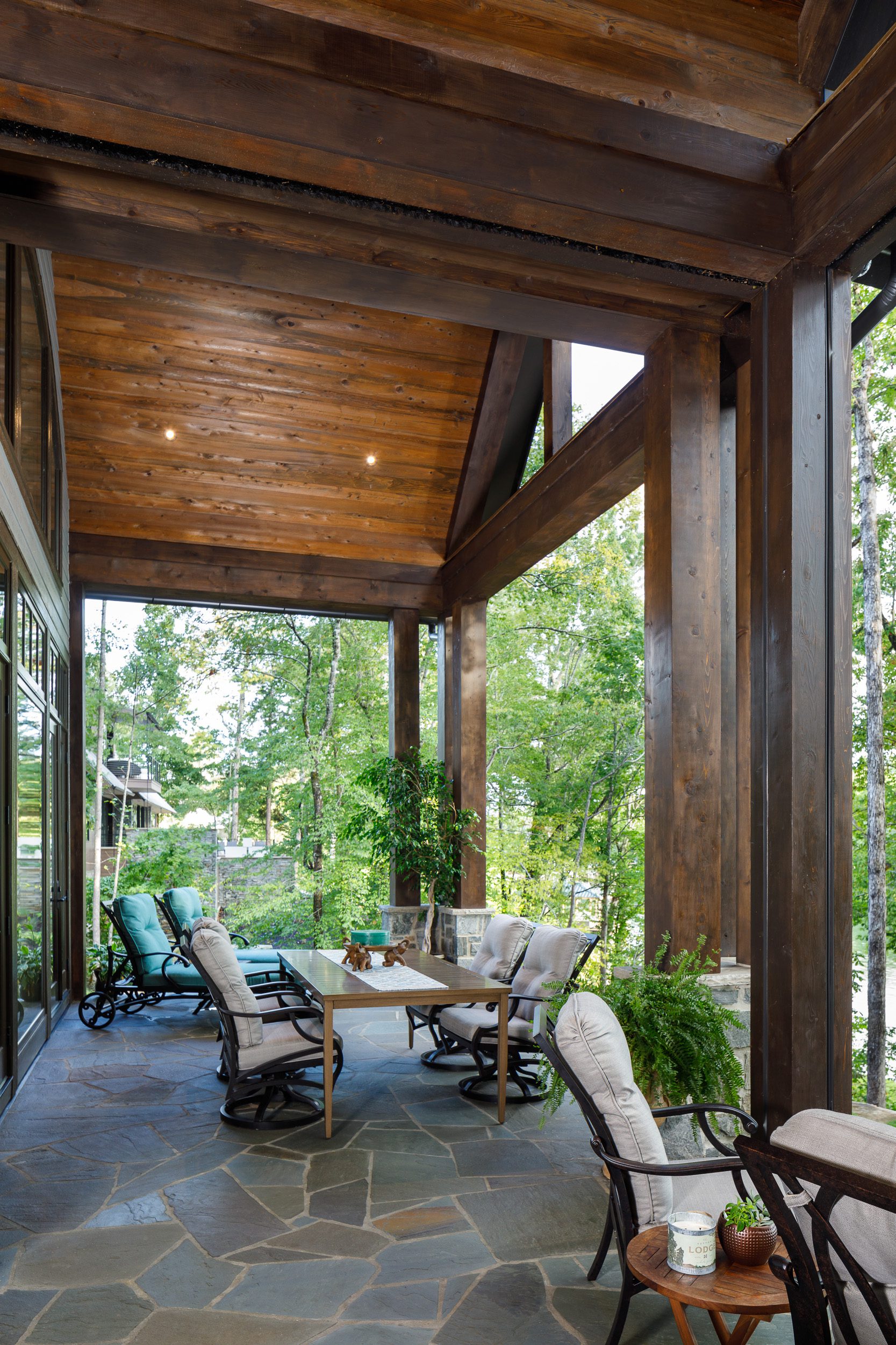 Keowee Springs - Cliffs Custom Lake Home Outdoor Living Area