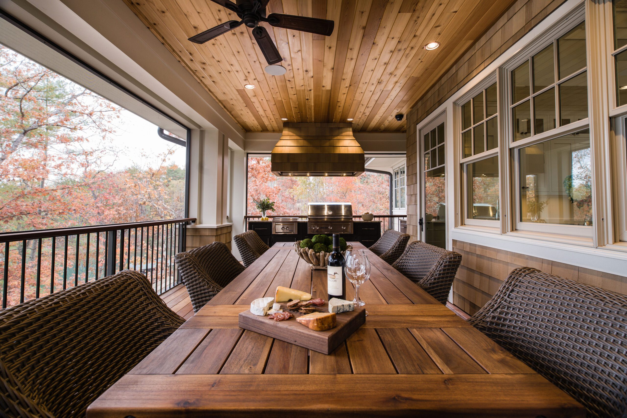 Keowee Falls South - Cliffs Custom Lake Home Outdoor Grill Area