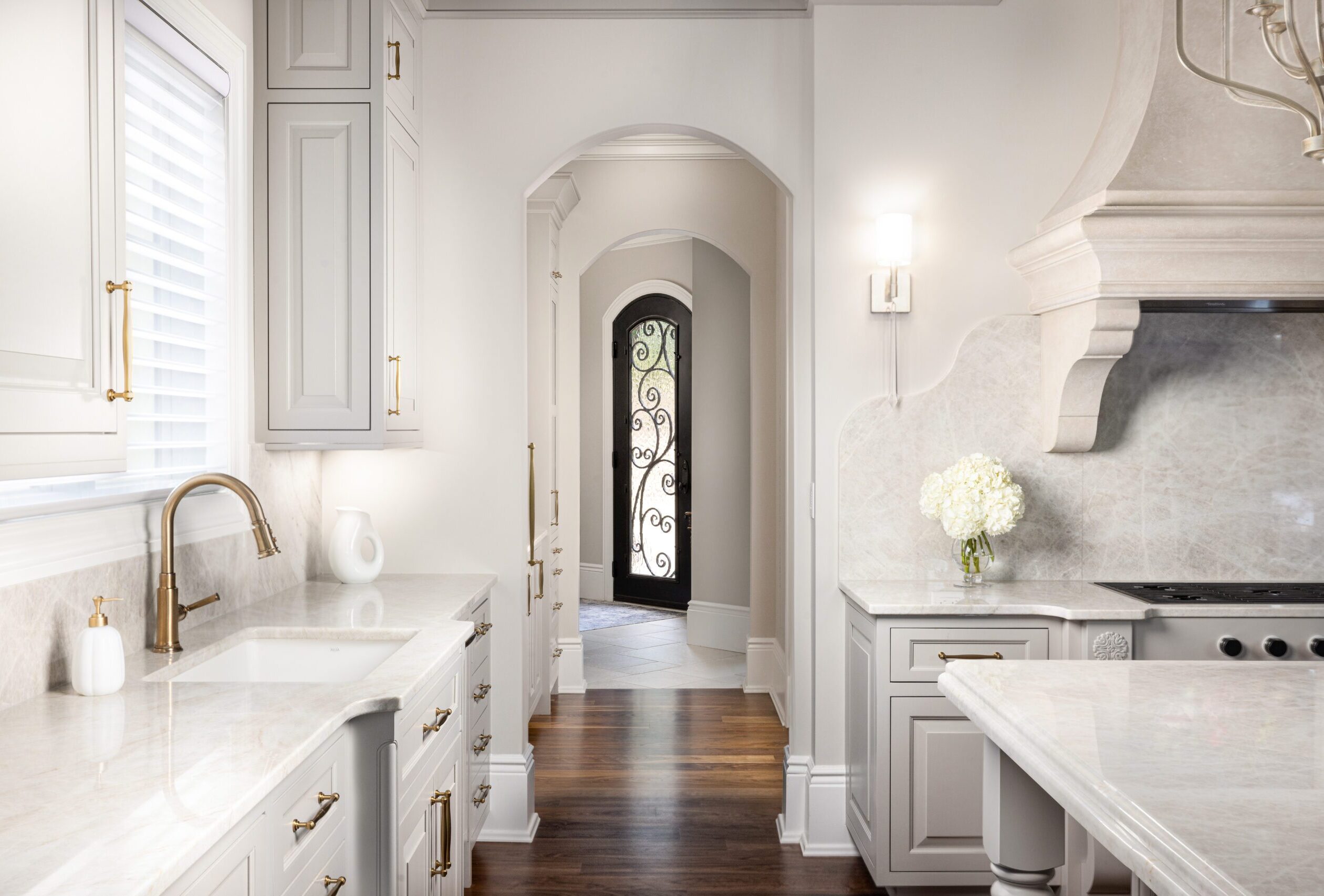 The Landing at Keowee Springs La Dimora Sul Lago Kitchen Custom Cabinets